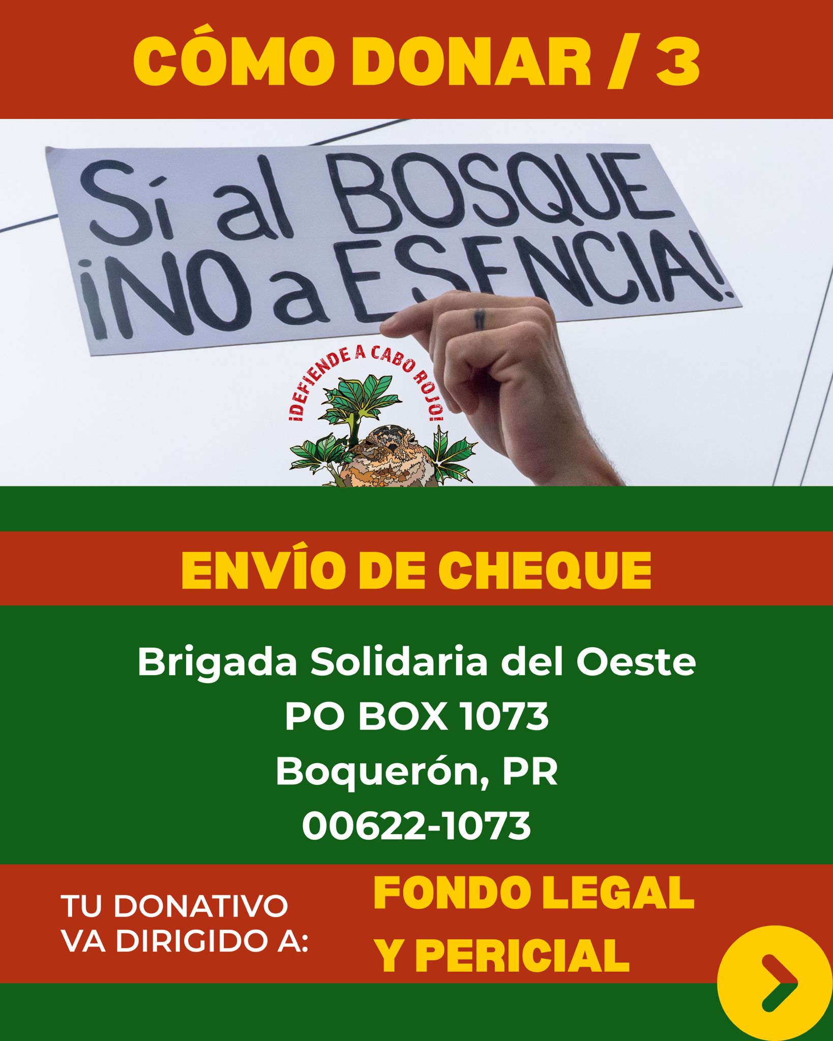 Defiende a Cabo Rojo